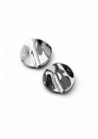 AMERICAN RETRO SMOOTH IRREGULAR MEDIEVAL EARRINGS